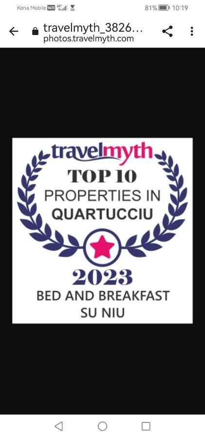 Bed And Breakfast Su Niu Quartucciu Eksteriør bilde